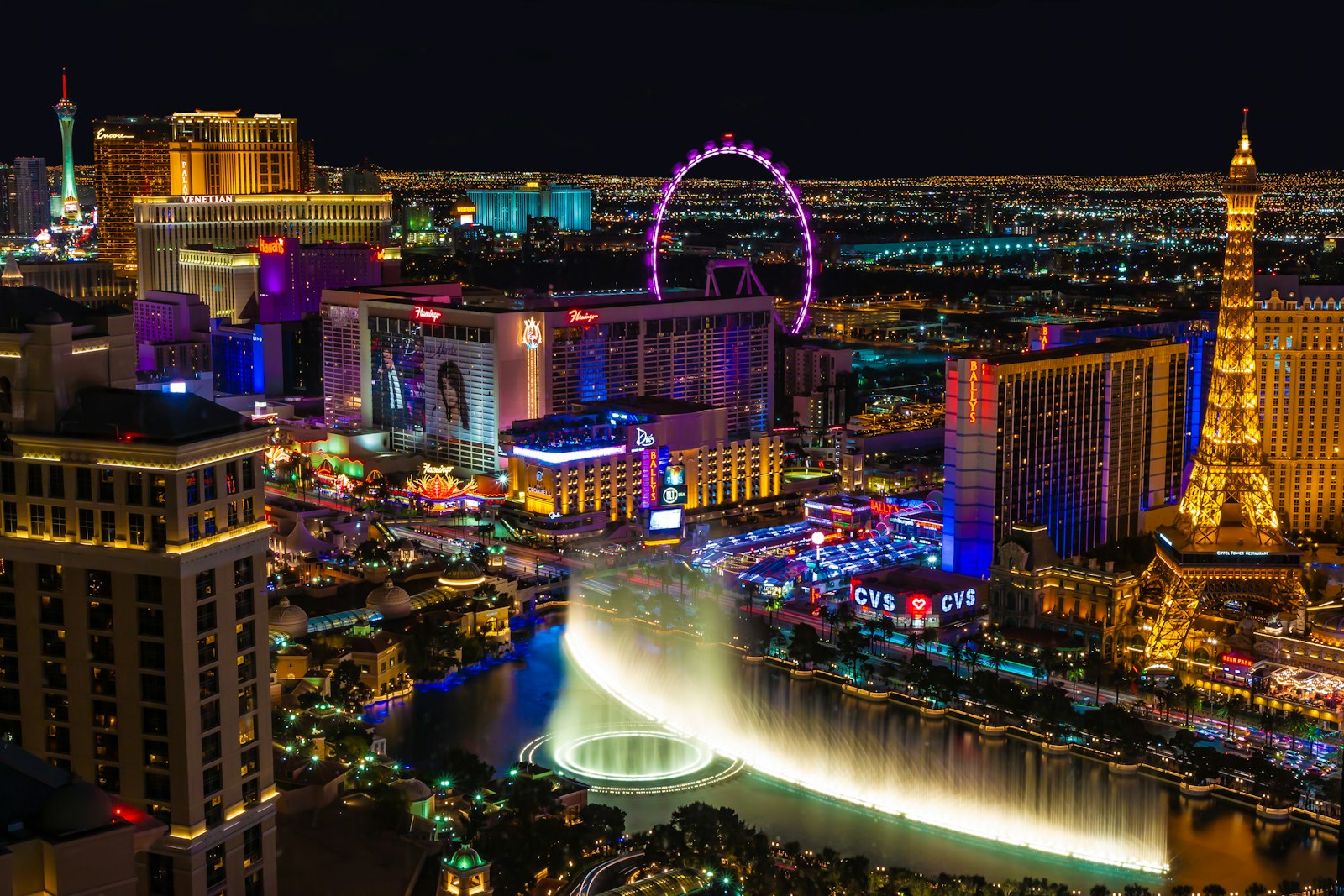 Las Vegas at night