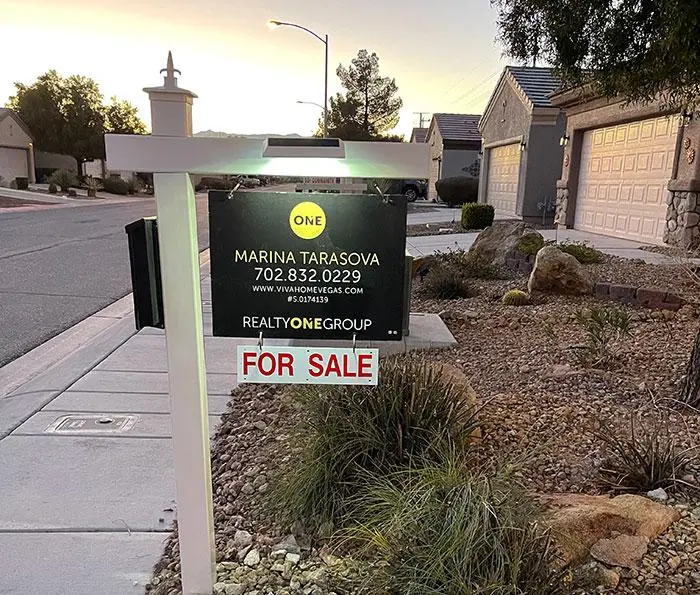 Las Vegas home exterior for sellers