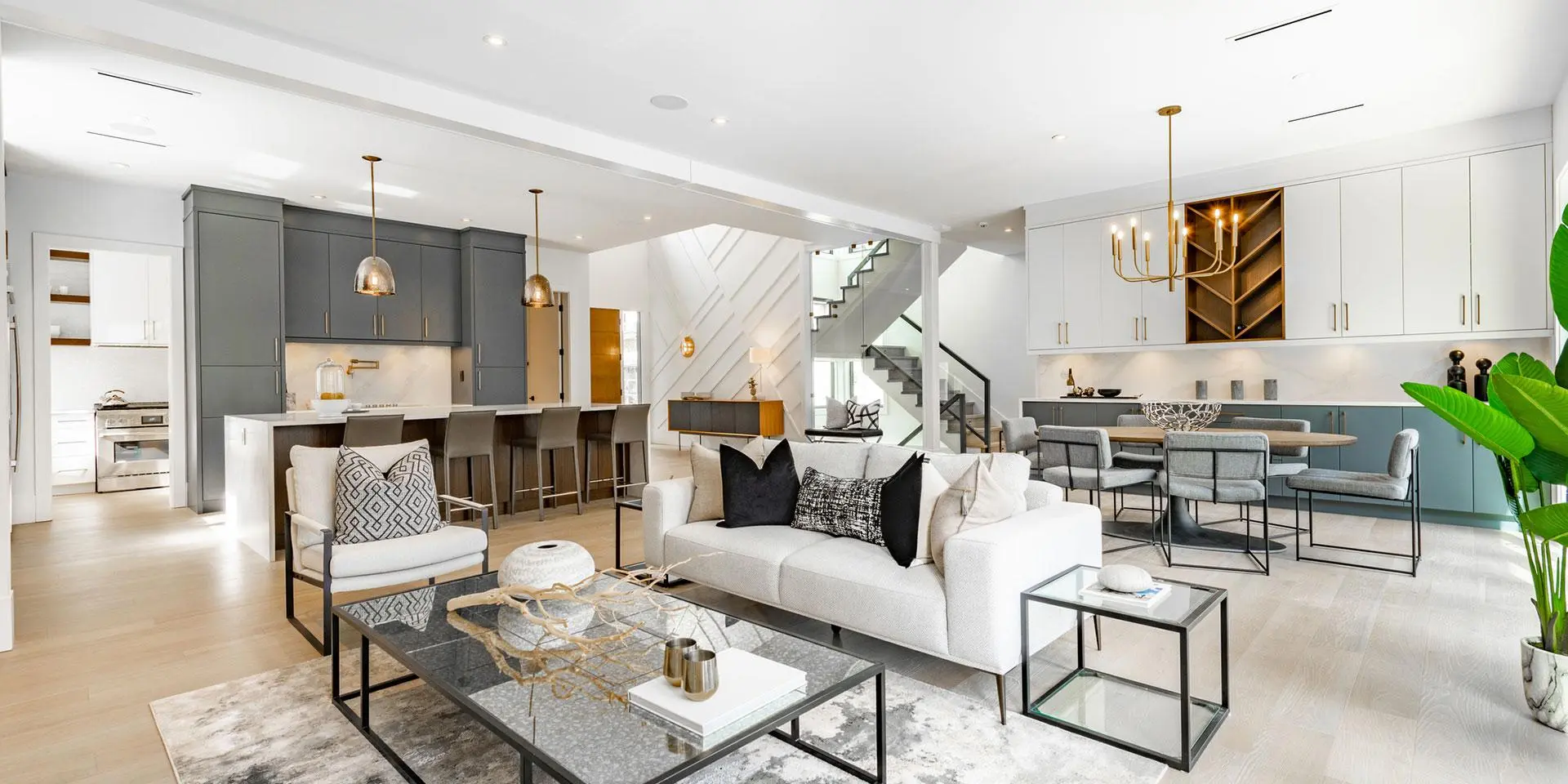 New construction home interior in a Las Vegas area community