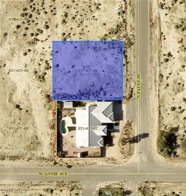 5280 Faust Place, Pahrump, NV 89060 Aerial View