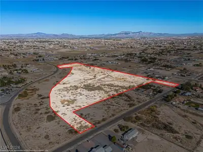3591 South Rainbow Avenue, Pahrump, NV 89048 Aerial View