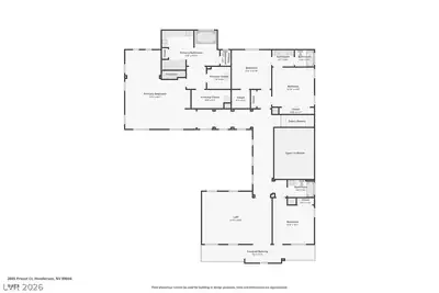2805 Proust Court, Henderson, NV 89044 Floor Plan