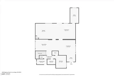 2639 Regency Cove Court, Las Vegas, NV 89121 Floor Plan