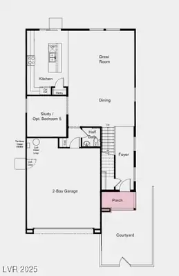 72 Via Montoro, Henderson, NV 89011 Floor Plan