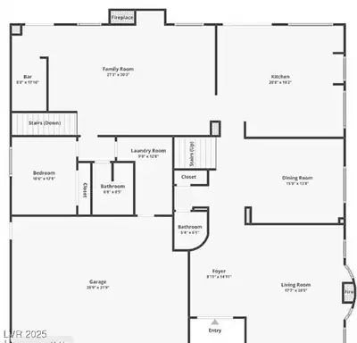 11118 Scotscraig Court, Las Vegas, NV 89141 Floor Plan