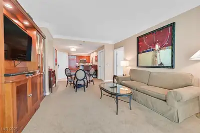 135 East Harmon Avenue 1401 Living Room