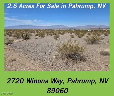 2720 East Winona Way Pahrump, NV 89060