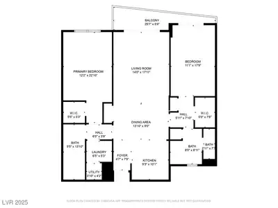 8255 Las Vegas Boulevard 1905 Floor Plan