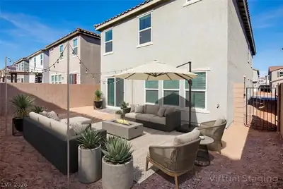 4143 Juniper Pear Avenue, Las Vegas, NV 89141 Back of Structure