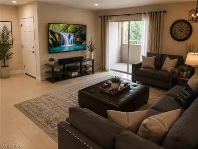 4200 South Valley View Boulevard 2001 Living Room