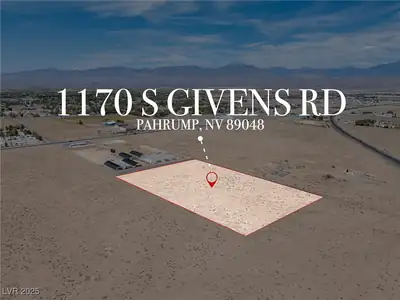 1170 South Givens Road, Pahrump