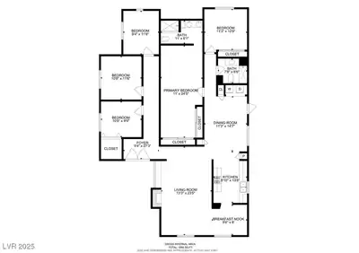 153 Sir Thomas Drive, Las Vegas, NV 89110 Floor Plan