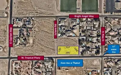 Tropical Pkwy, Las Vegas, NV 89149 Plat Map