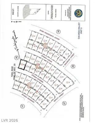 2201 Needles Avenue, Pahrump, NV 89048 Plat Map