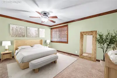 4063 Zugspitz Way, Mount Charleston, NV 89124 Bedroom