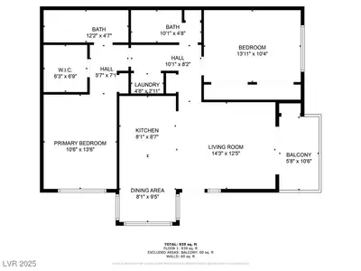 3042 Tarpon Drive 202, Las Vegas, NV 89120 Floor Plan