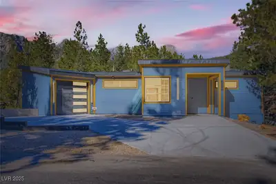 4096 Tyrol Way, Mount Charleston, NV 89124 Front of Structure