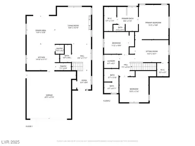 443 Barcarolle Lane, Henderson, NV 89011 Floor Plan