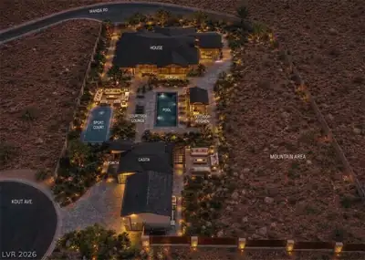 323 Wanda Road, Henderson, NV 89002 Aerial View