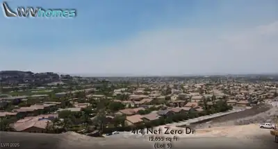 414 Net Zero Drive, Henderson, NV 89012 Aerial View