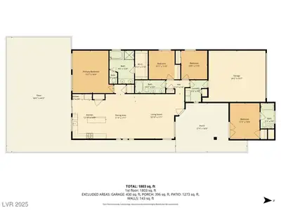 2061 Alki Beach Avenue, Laughlin, NV 89029 Floor Plan