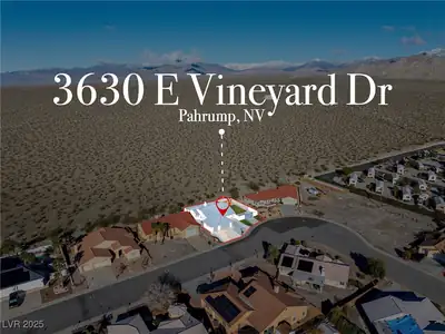 3630 East Vineyard Drive Aerial View