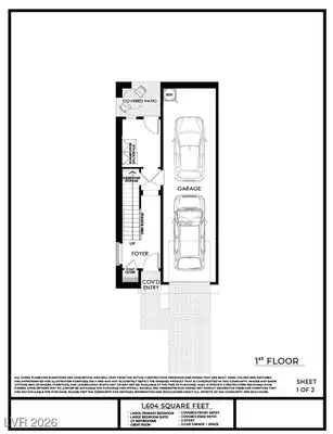 8629 Ensworth Street 114 Floor Plan