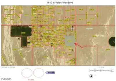 1640 North Valley View Boulevard Map