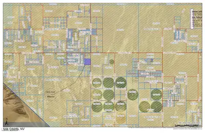 1640 North Valley View Boulevard Map