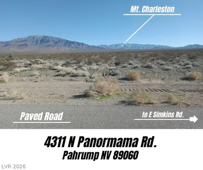 4311 North Panorama Road Pahrump, NV 89060
