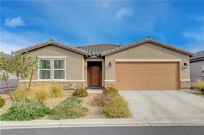 334 Bridal Veil Falls Street, Indian Springs, NV 89018 Front of Structure