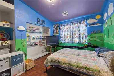 821 South Happy Lane Bedroom