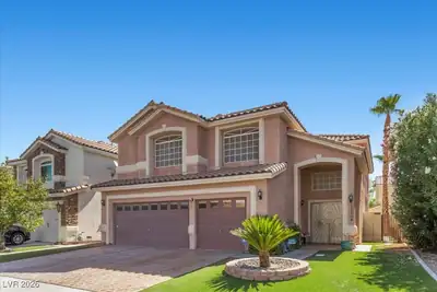 9378 Chateau St Jean Drive, Las Vegas, NV 89123 Front of Structure