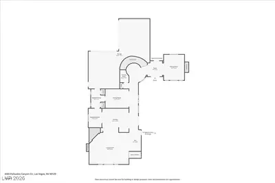 4450 Palisades Canyon Circle, Las Vegas, NV 89129 Floor Plan