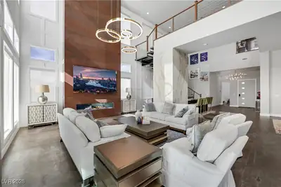 5232 Fading Sunset Drive, Las Vegas, NV 89135 Living Room