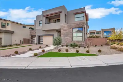5232 Fading Sunset Drive, Las Vegas, NV 89135 Front of Structure