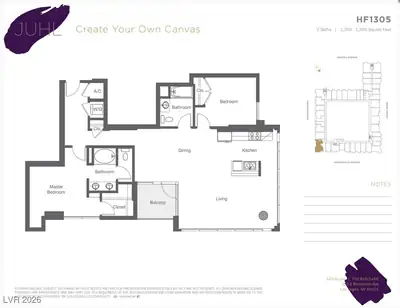 353 East Bonneville Avenue 475 Floor Plan