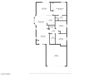 696 Yew Barrow Court, Henderson, NV 89011 Floor Plan