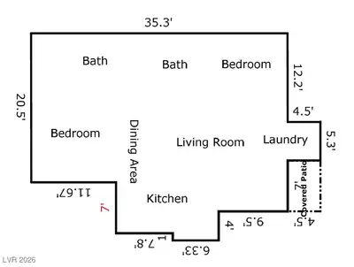 2984 Juniper Hills Boulevard 102 Floor Plan