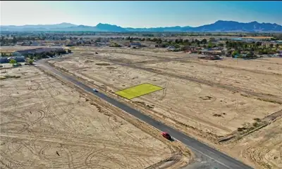 1110 East Honeysuckle Street, Pahrump, NV 89048 Aerial View