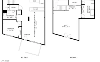 4535 Dean Martin Drive 107 Floor Plan