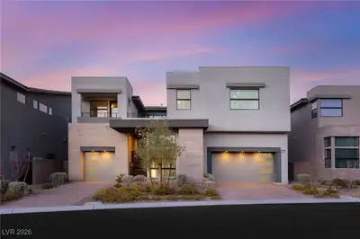5201 Fading Sunset Drive, Las Vegas, NV 89135 Front of Structure