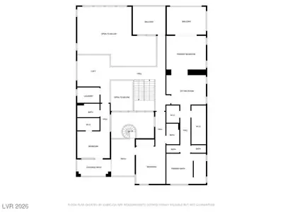 5201 Fading Sunset Drive, Las Vegas, NV 89135 Floor Plan