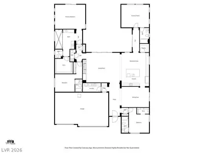 93 Cantabria Coast Street, Las Vegas, NV 89138 Floor Plan