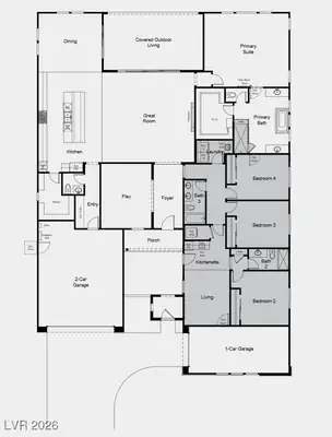 203 Paraggi Bay Drive, Henderson, NV 89011 Floor Plan