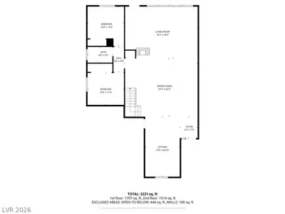 5084 Thunder River Circle, Las Vegas, NV 89148 Floor Plan