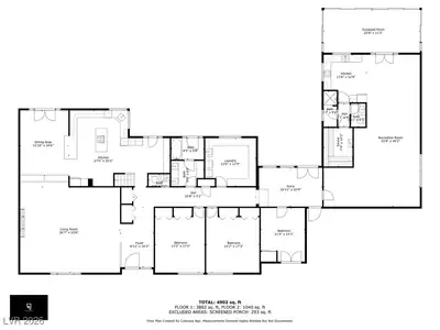 2868 Vista Del Sol Avenue, Las Vegas, NV 89120 Floor Plan