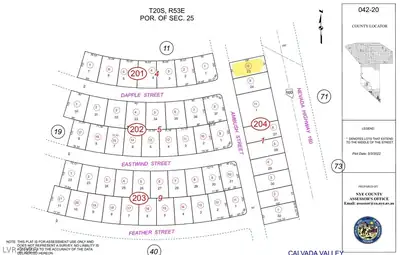 2031 South Ambush Street Plat Map