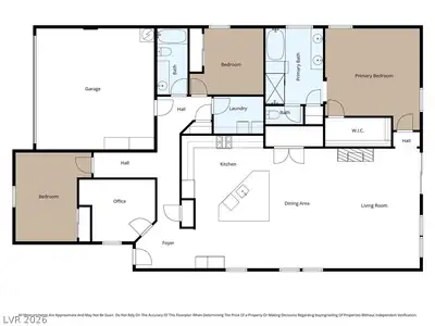766 Topocoba Street, Las Vegas, NV 89178 Floor Plan