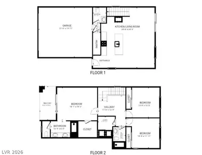 8907 Roadrunner Ravine Street Floor Plan